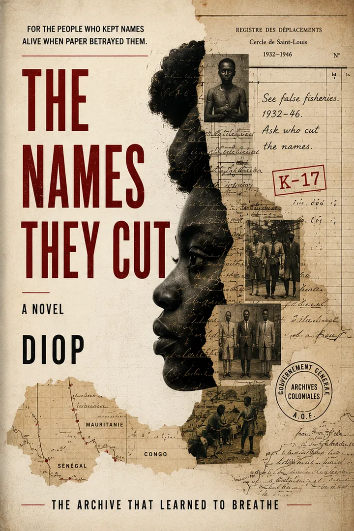 Front cover of The Names They Cut by Diop